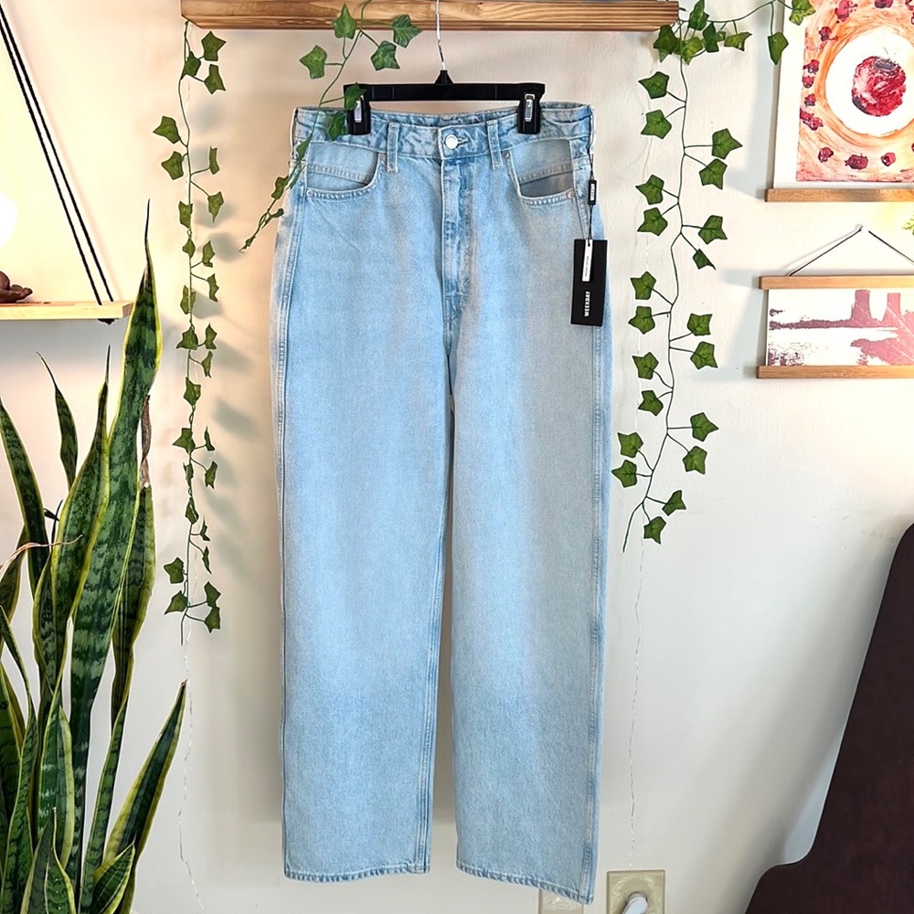 🦋PrettyLittleThing Baggy Cut Out High Waisted Jeans🦋